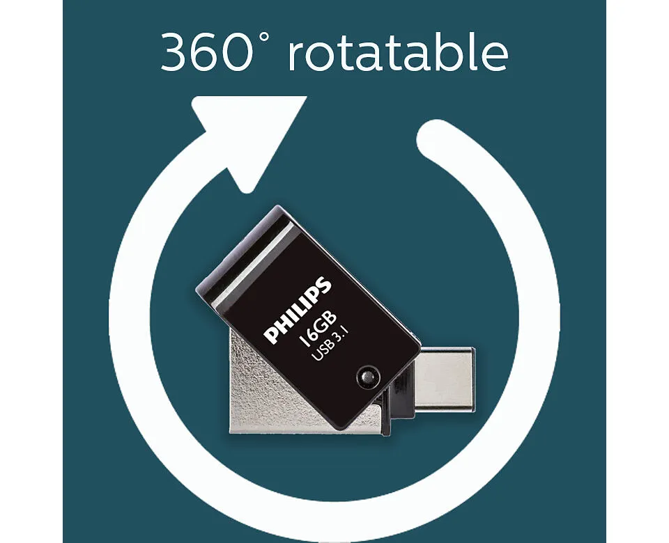 Philips FM16DC152B/00 16 GB USB 3.2 Flash Bellek Thumbnail 6