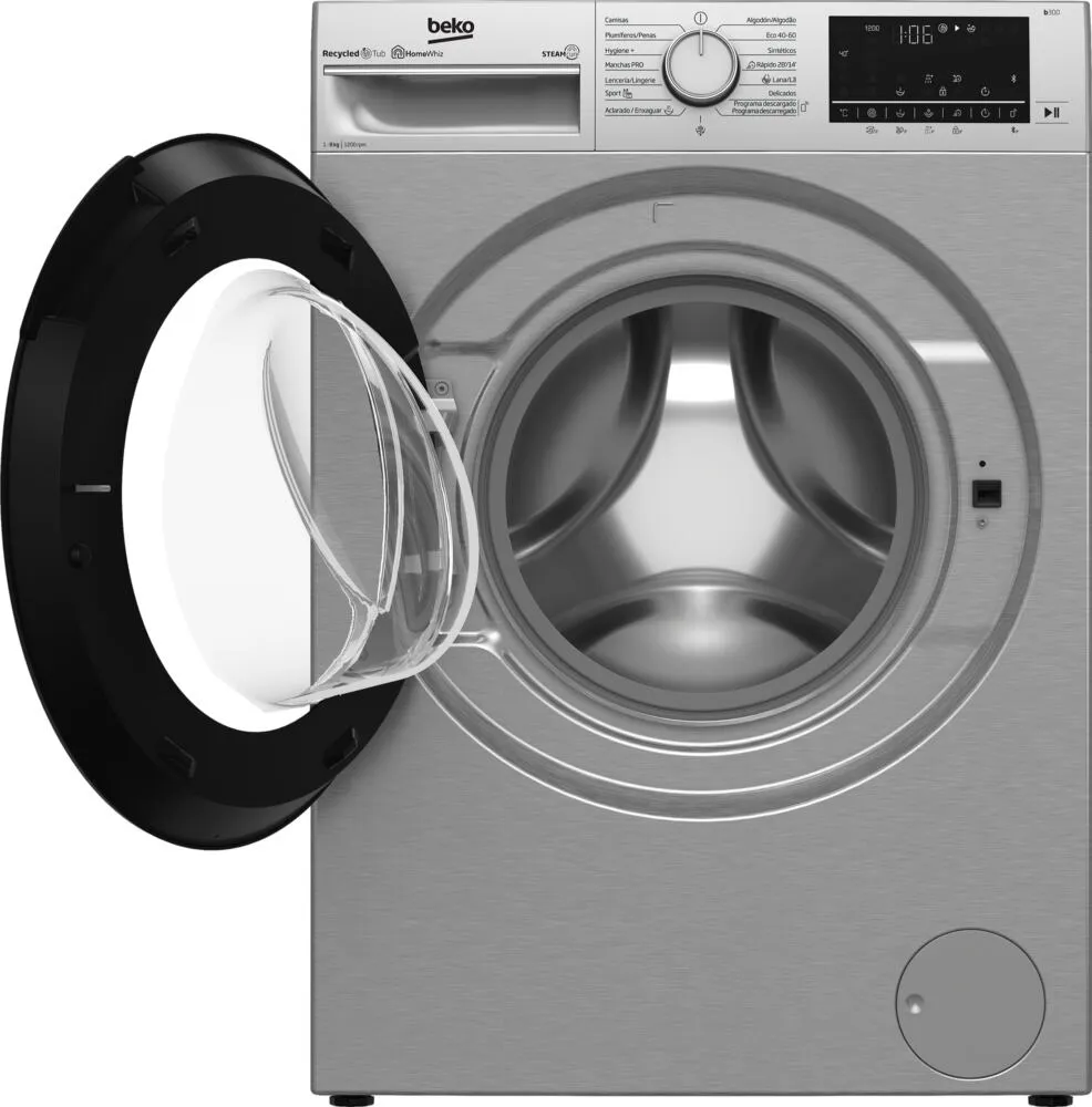 Beko B3WFT58220X 8 kg 1200 Devir Çamaşır Makinesi Thumbnail 4