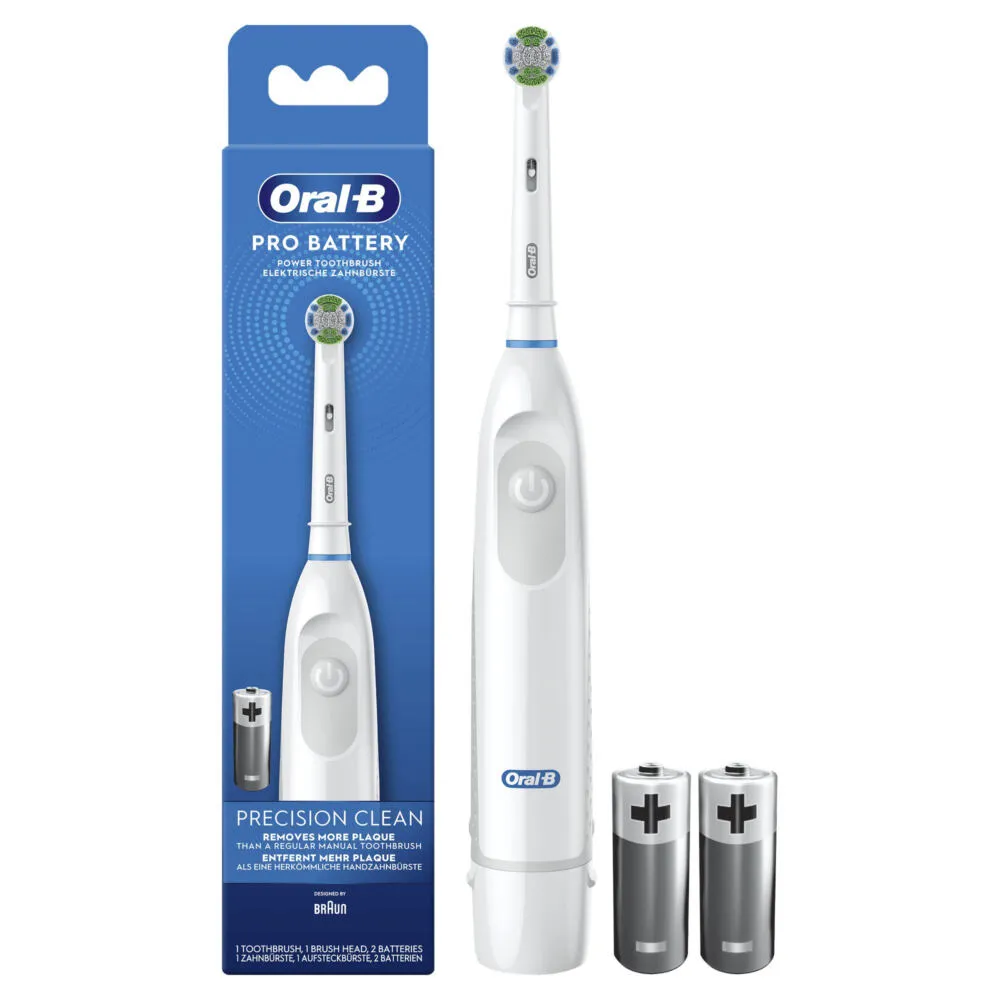 Oral-B Pro Battery Yetişkin Beyaz Şarjlı Diş Fırçaları