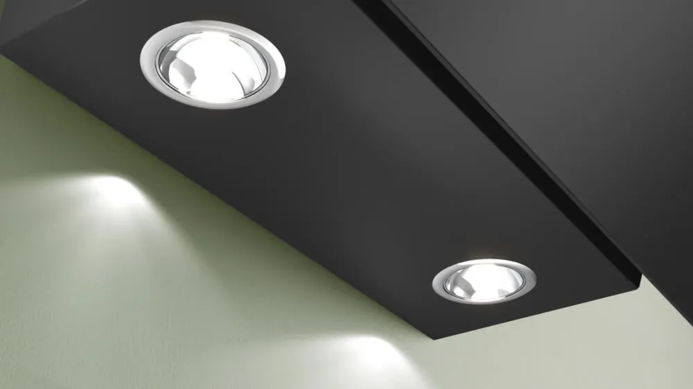 Bosch Serie 2 DWK85DK6K ocak bacası Duvara monteli Siyah 430 m³/Saat Thumbnail 3