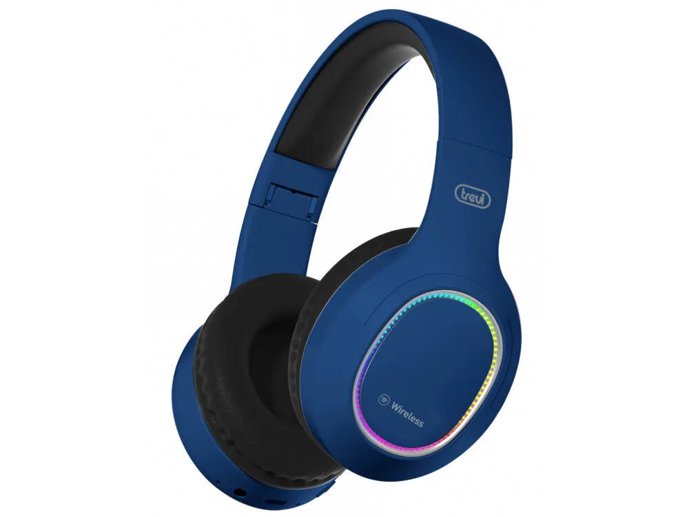 Trevi DJ 12E60 BT Kulaklık Kablolu & Kablosuz Saç bandı Aramalar/Müzik USB C Tipi Bluetooth Mavi