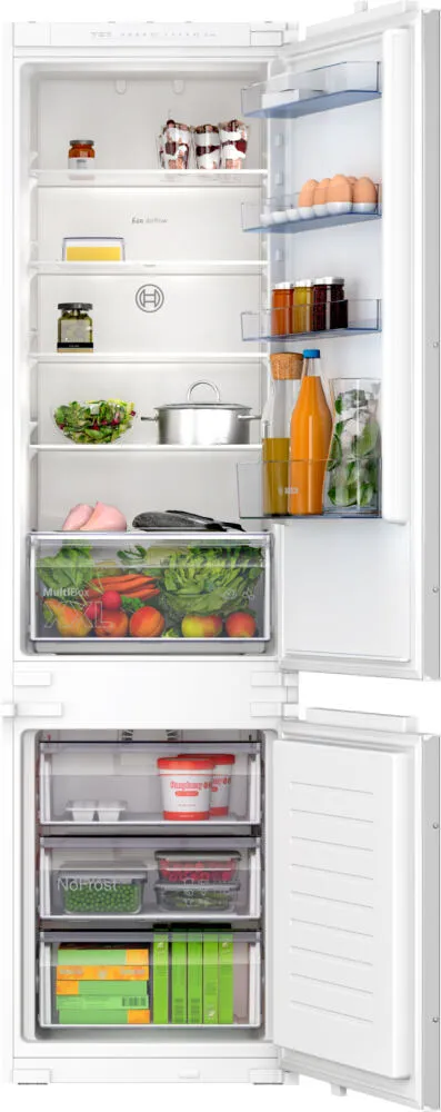 Bosch Serie 2 KIN965SE0 donduruculu buz dolabı Ankastre 290 l Beyaz Buzdolabı