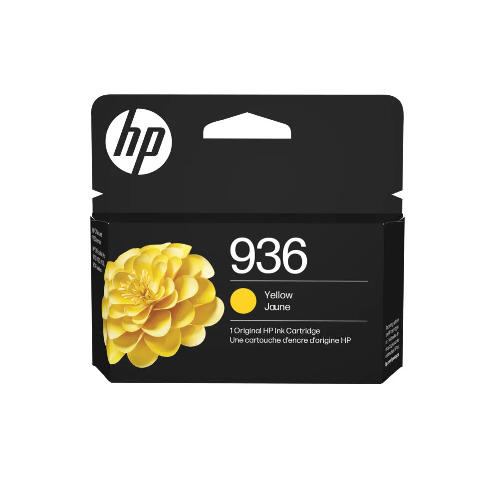 HP 936 Yellow Original Ink Cartridge mürekkep kartuşu 1 adet Orijinal Standart Verimlilik Sarı