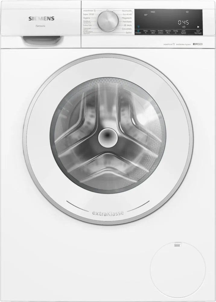 Siemens iQ500 WG44G109D çamaşır makinesi Önden yüklemeli 9 kg 1400 RPM Beyaz Çamaşır Makineleri