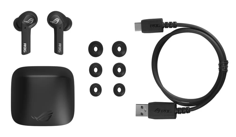 ASUS ROG Cetra True Wireless Kulaklık True Wireless Stereo (TWS) Kulak içi Oyun USB C Tipi Bluetooth Siyah Thumbnail 5