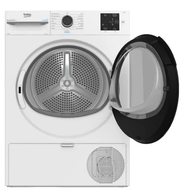 Beko D3H18D93W 8 kg Isı Pompalı Kurutma Makinesi Thumbnail 4
