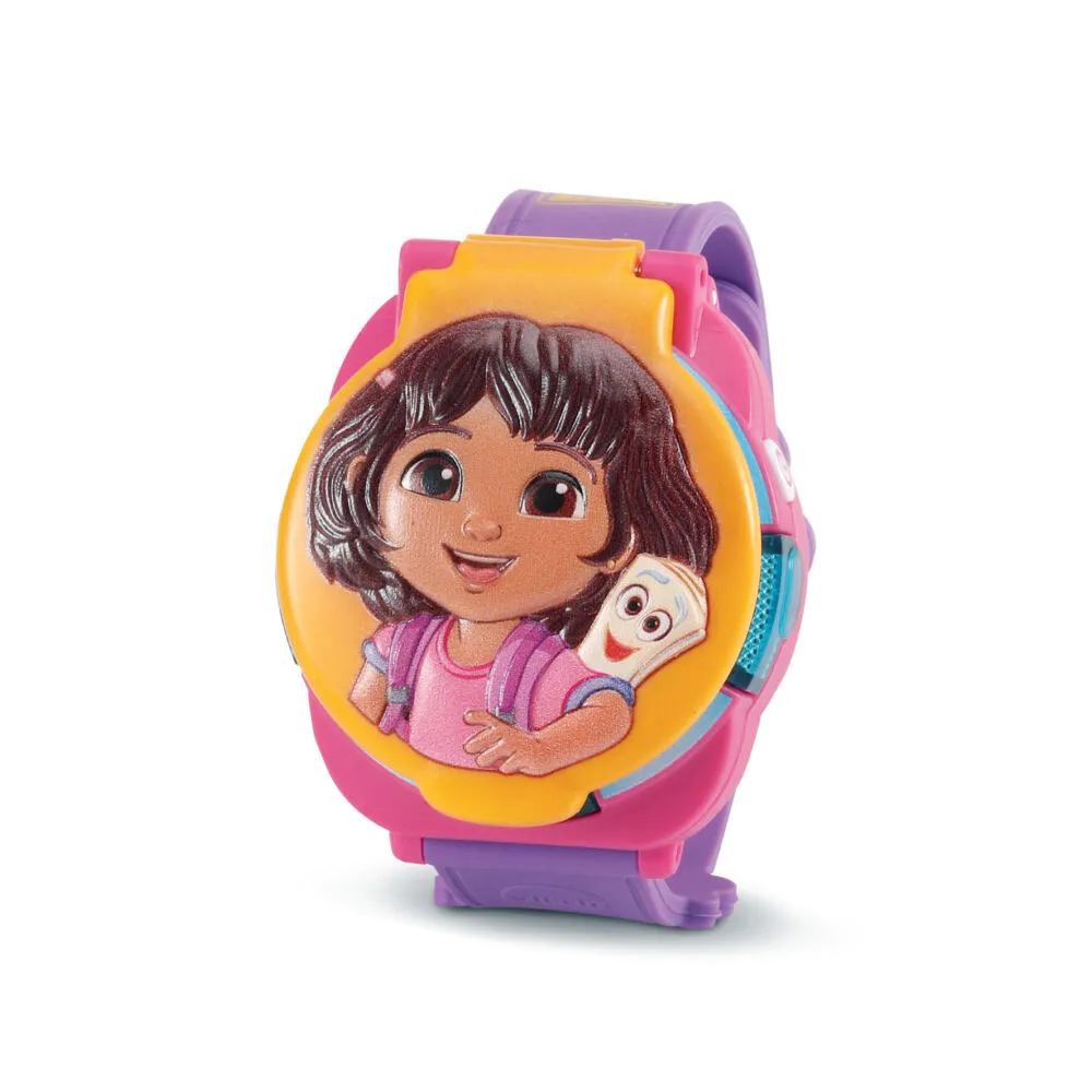 VTech Jouets Educatifs Licence DORA - LA MONTRE-JEU ÉDUCATIVE 80-580705 Thumbnail 2