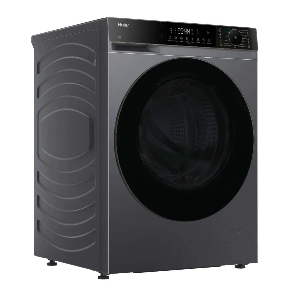 Haier HWD80-BP14357GTU1 çamaşır kurutma makinesi Solo Önden yüklemeli Antrasit Thumbnail 2