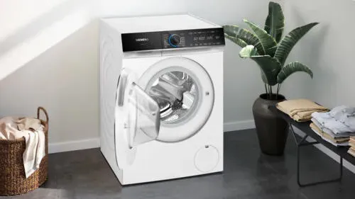 Siemens iQ700 WG56B20SFG çamaşır makinesi Önden yüklemeli 10 kg 1600 RPM Beyaz Thumbnail 2
