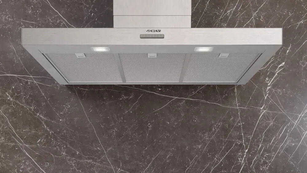 Siemens LC95BCC30 ocak bacası Duvara monteli Paslanmaz çelik 594 m³/Saat Thumbnail 4