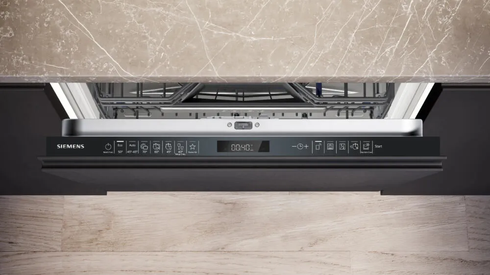 Siemens iQ500 SN65EX23CE bulaşık makinesi Tam ankastre 14 kişilik Thumbnail 2
