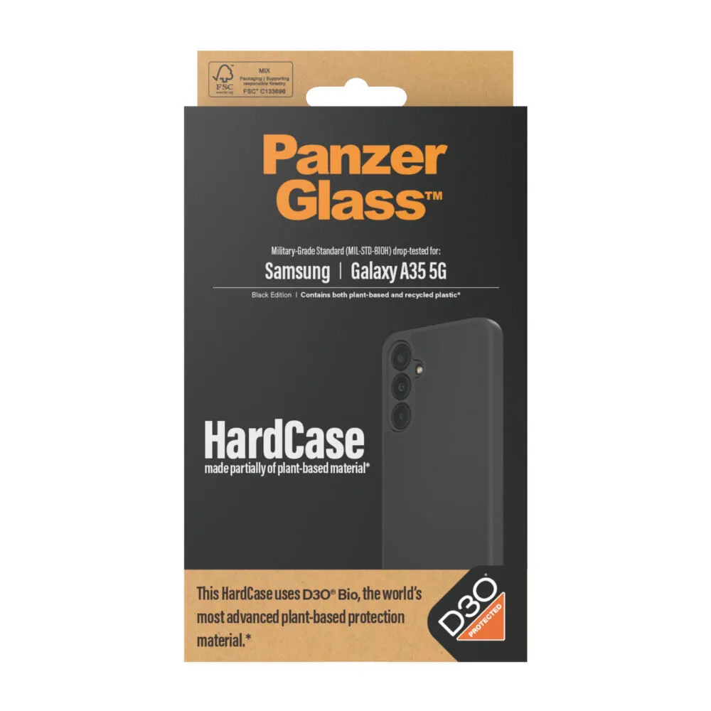 PanzerGlass® HardCase Black with D3O® Samsung Galaxy A35 5G 0472 Thumbnail 4