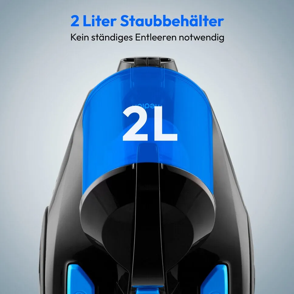 MEDION MD 12078 2 l Silindir vakum Kuru 800 W Torbasız Thumbnail 7