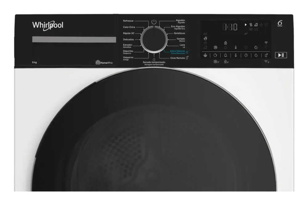 Whirlpool C WD 94M WBS SPT kurutucu Solo Önden yüklemeli 9 kg Beyaz Thumbnail 2