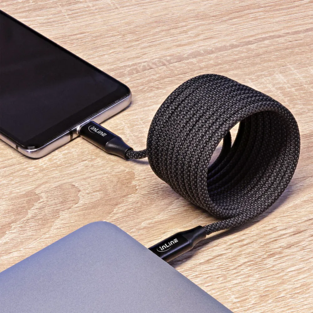 InLine 35882 USB C to USB C (2 m) USB Kablosu Thumbnail 3