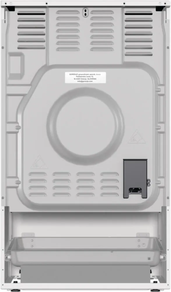 Gorenje G600 GEC5C61WG Bağımsız ocak Elektrik Bölge indüksiyon ocağı Beyaz Thumbnail 3