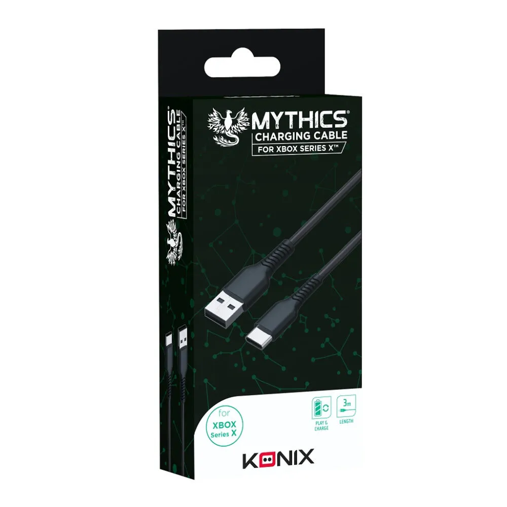 Konix 61881112606 USB A to USB C (3 m) USB Kablosu Thumbnail 2