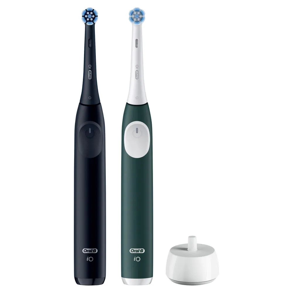 Oral-B iO Series 2 Yetişkin Titreşimli diş fırçası Siyah, Yeşil Thumbnail 1