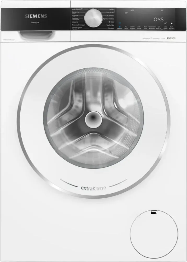 Siemens iQ500 WG44G2Z9NL çamaşır makinesi Önden yüklemeli 9 kg 1400 RPM Beyaz Çamaşır Makineleri