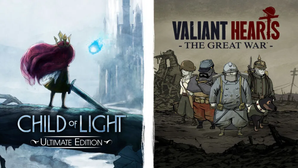 Nintendo Child of Light® Ultimate Edition + Valiant Hearts: The Great War® Flemenkçe, İngilizce, Fransızca, Almanca, İtalyan, Japonca, Portekizce, Rusça, Basitleştirilmiş Çince, İspanyol Nintendo Switch Oyun