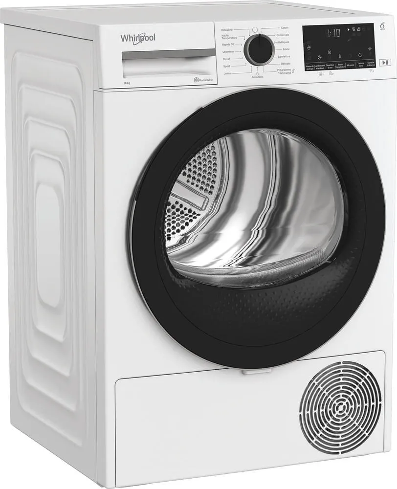 Whirlpool C WD 103M WBS FR kurutucu Solo Önden yüklemeli 10 kg Beyaz Kurutma Makinesi