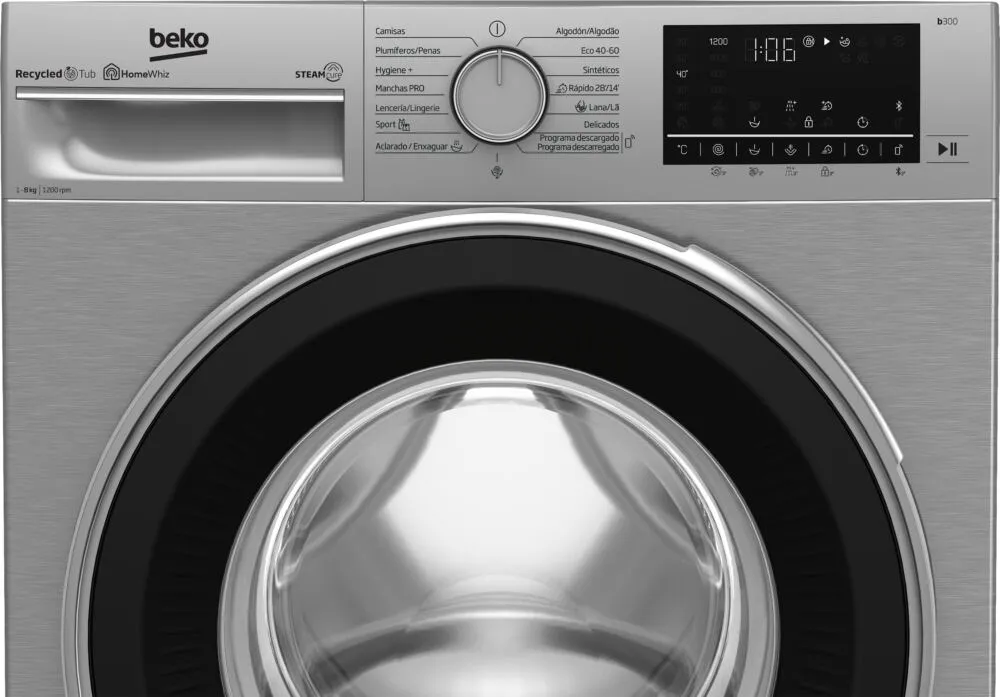 Beko B3WFT58220X 8 kg 1200 Devir Çamaşır Makinesi Thumbnail 6