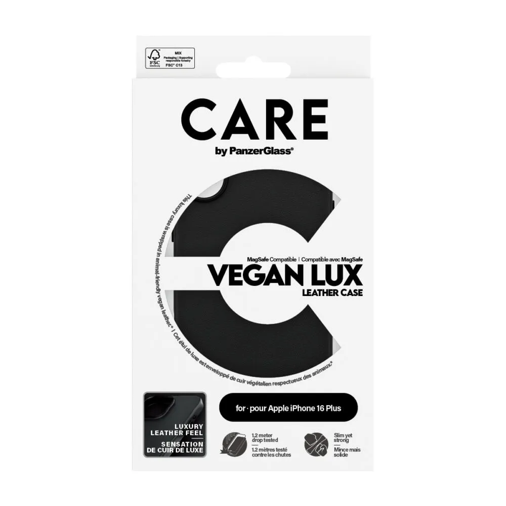 PanzerGlass CARE by PanzerGlass® Flagship Vegan Leather Case iPhone 16 Plus 1471CA Thumbnail 3