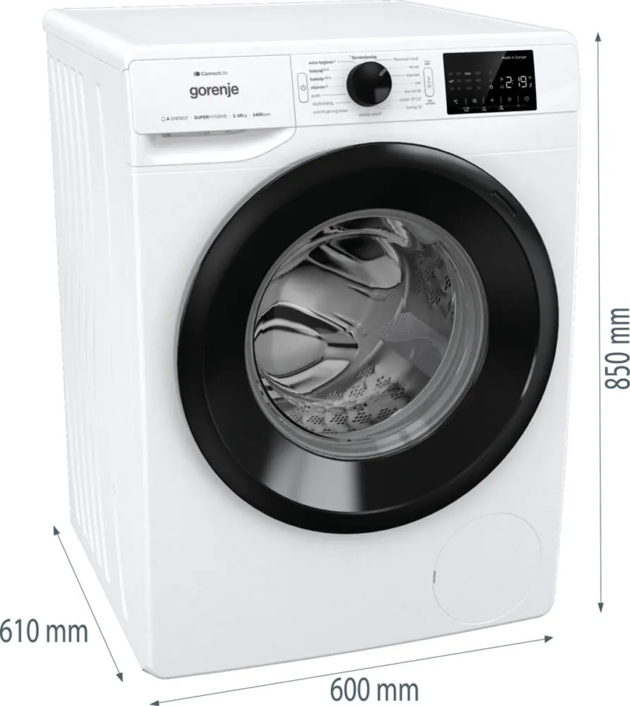 Gorenje WPNEI14A2DS/DA 744516 10 kg 1400 Devir Çamaşır Makinesi Thumbnail 9