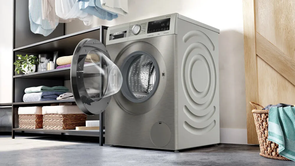 Bosch Serie 6 WGG256Z1ES çamaşır makinesi Önden yüklemeli 10 kg 1600 RPM Paslanmaz çelik Thumbnail 2
