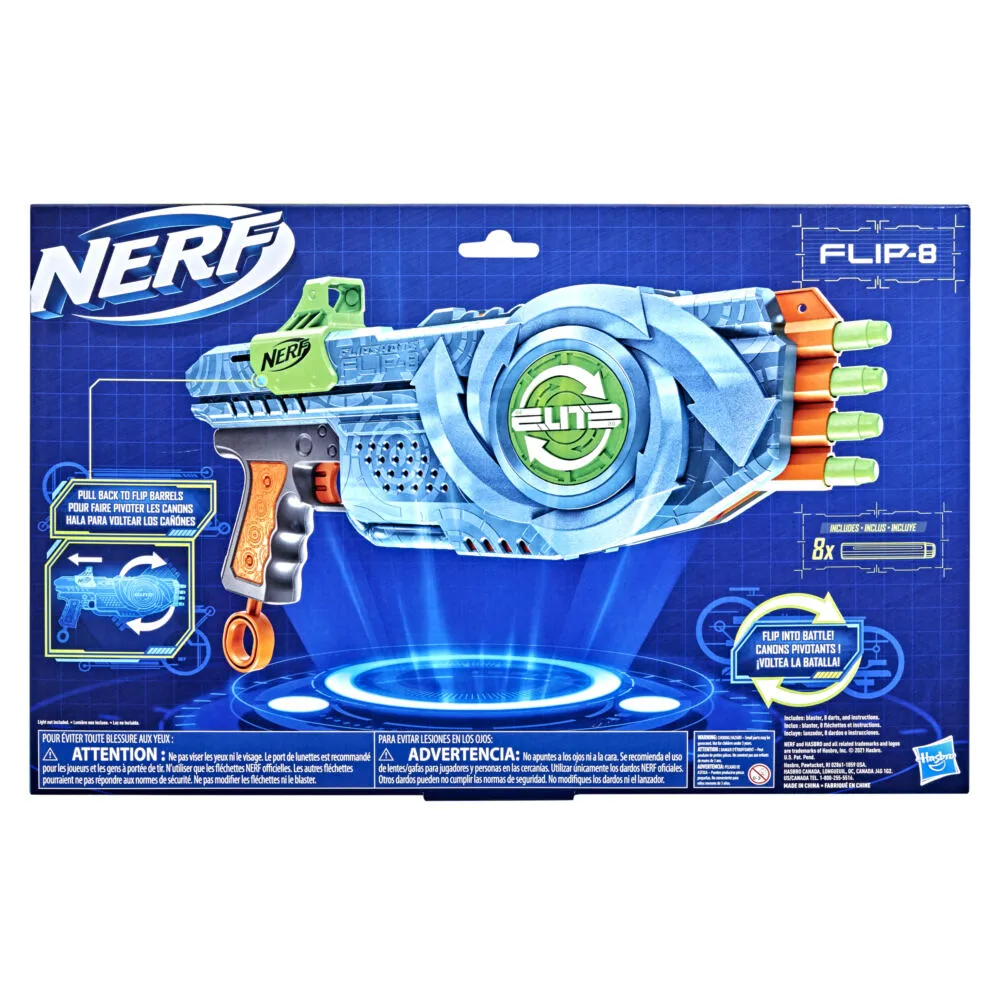 Nerf Elite 2.0 Flipshots Flip-8 F25492210 Oyuncak Silah Thumbnail 5