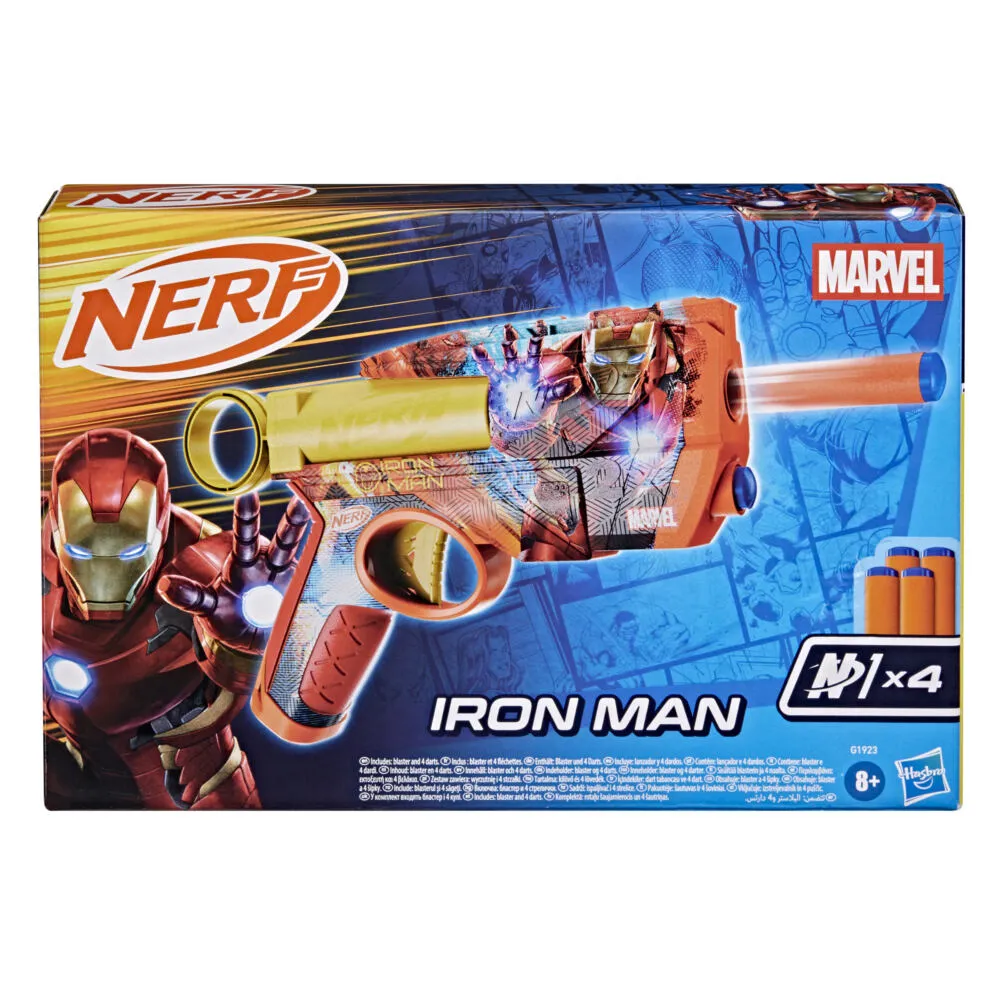 Nerf Marvel Iron Man Dart Tabancası Oyuncak Silah