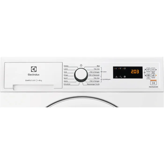 Electrolux EDHF4812AC 916 900 104 8 kg Isı Pompalı Kurutma Makinesi Thumbnail 1