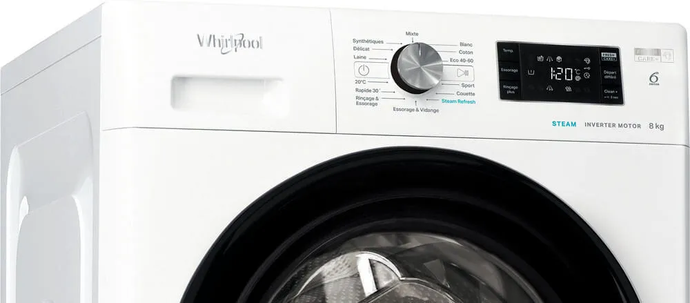 Whirlpool FFBP 8489 BV FR 859991680780 8 kg 1400 Devir Çamaşır Makinesi Thumbnail 13