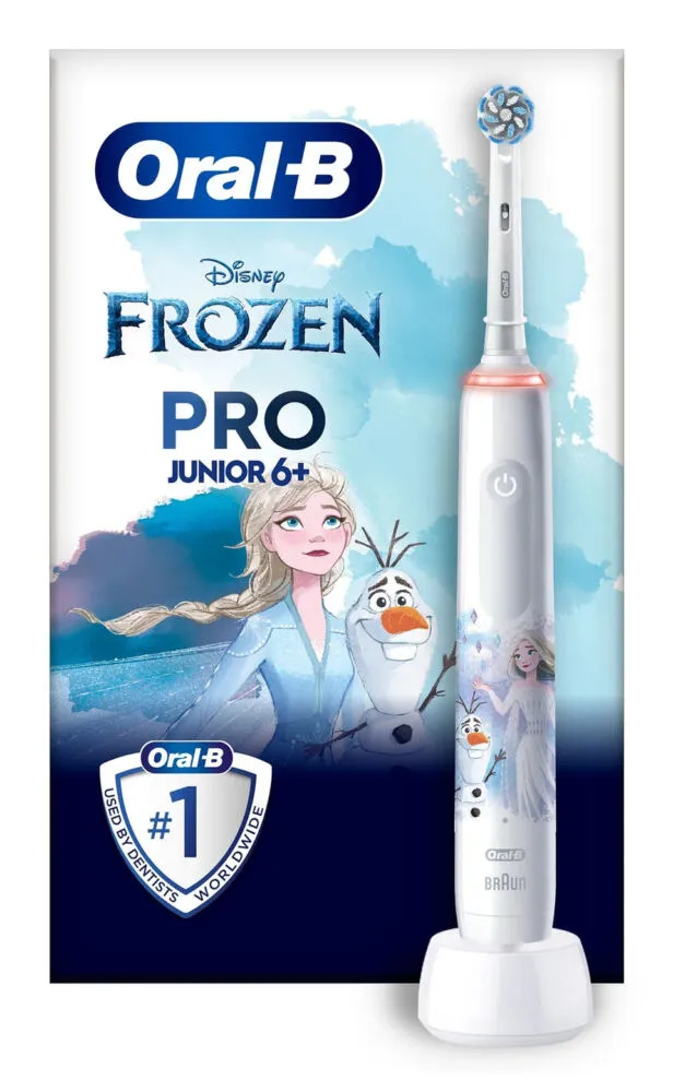 Oral-B Pro 3 Junior Frozen Çocuk Döner-titreşimli diş fırçası Çok renkli Şarjlı Diş Fırçaları