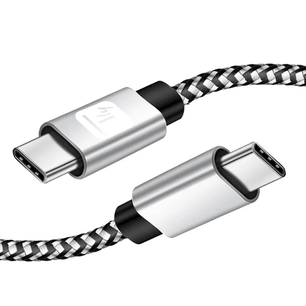 Techly ICOC MU2CC-010-AL USB C to USB C (1 m) USB Kablosu Thumbnail 1