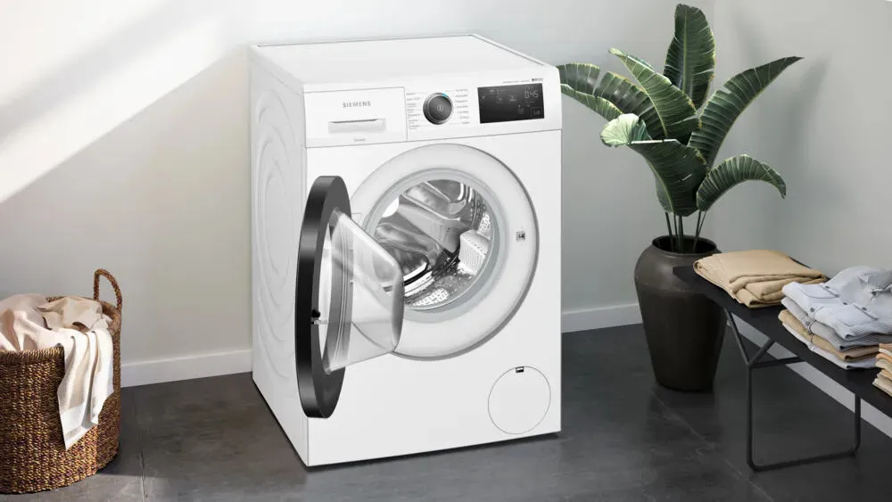 Siemens WM14UR5EM2 çamaşır makinesi Önden yüklemeli 9 kg 1351 RPM Beyaz Thumbnail 2