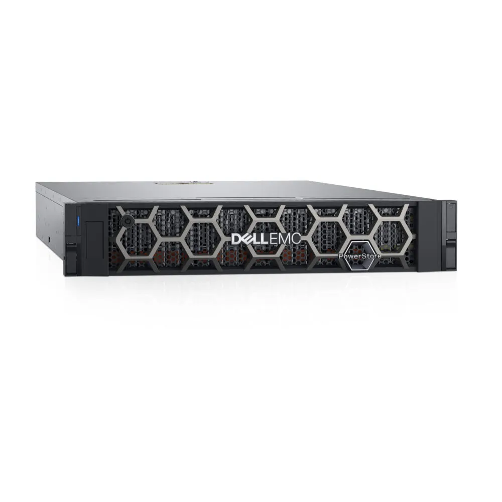 DELL PowerStore 1200T Depolama sunucusu Yatay (2U) Intel® Xeon® 19,2 TB SSD Siyah Thumbnail 1