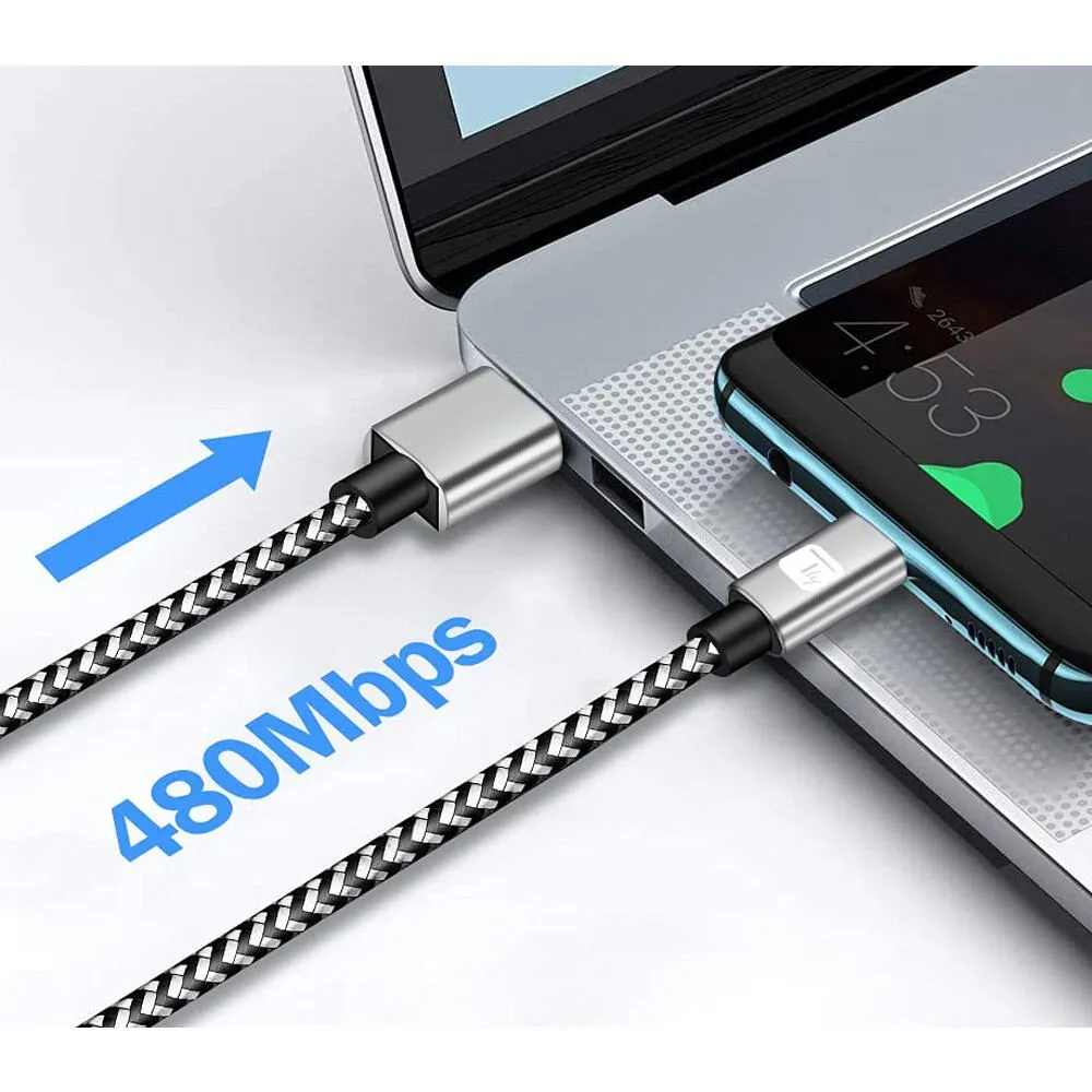 Techly ICOC MU2AC-020-AL USB A to USB C (2 m) USB Kablosu Thumbnail 8