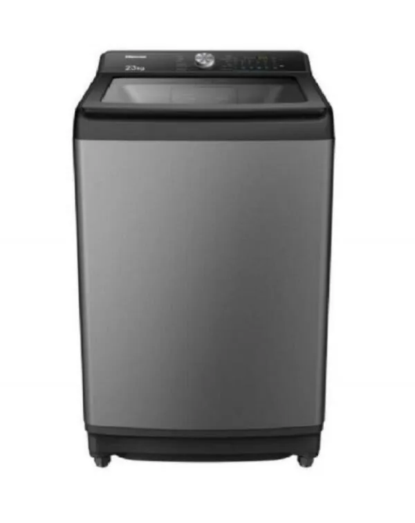 Hisense WT3T2323UT çamaşır makinesi Üstten yüklemeli 23 kg Gri Çamaşır Makineleri