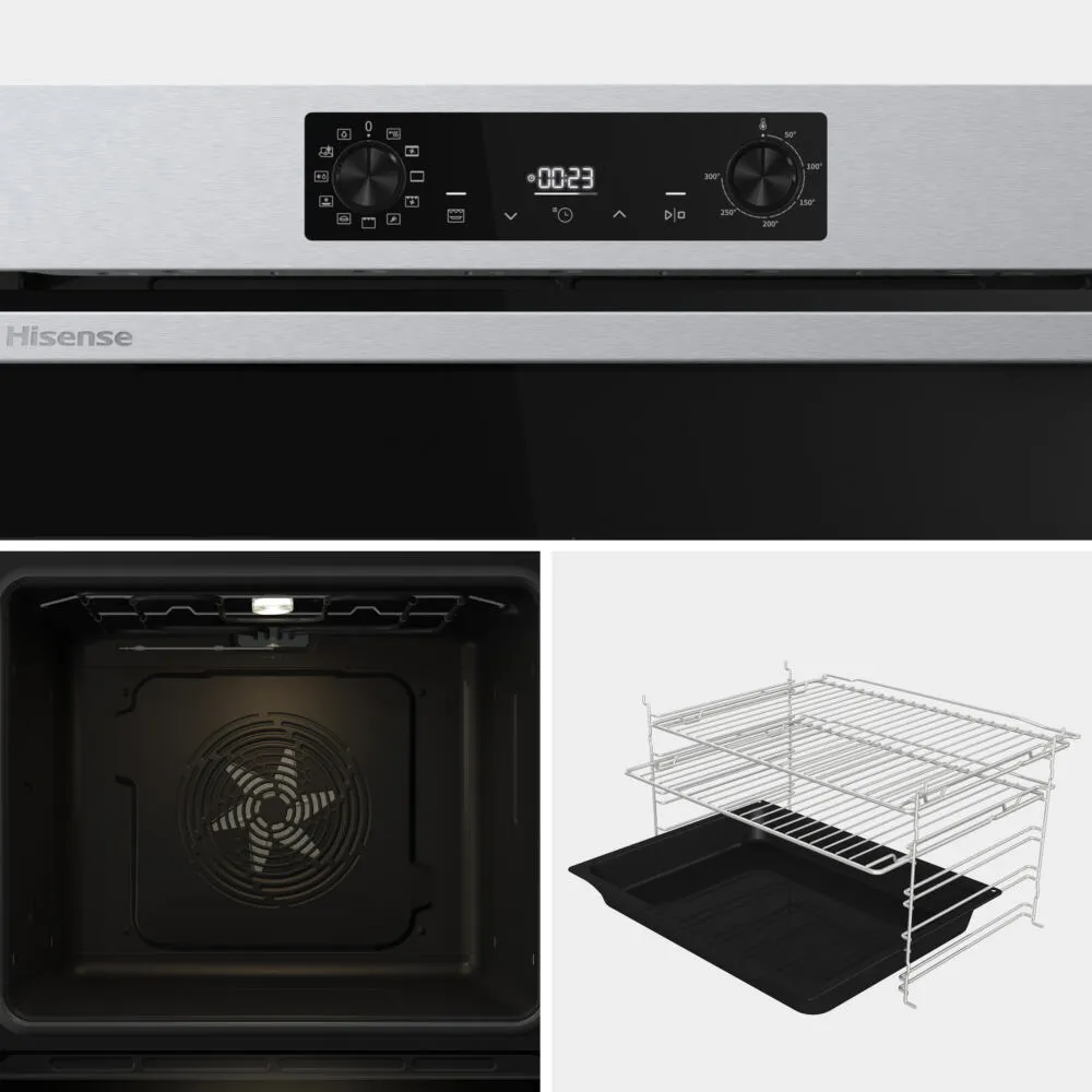 Hisense BI622AXPGUK 77 Litre Ankastre Fırın Thumbnail 4