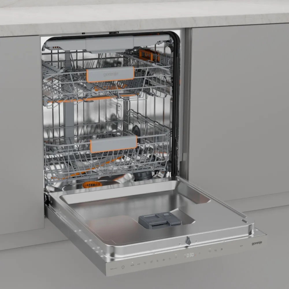 Gorenje GU673B65X 746146 16 Kişilik 6 Programlı Bulaşık Makinesi Thumbnail 3