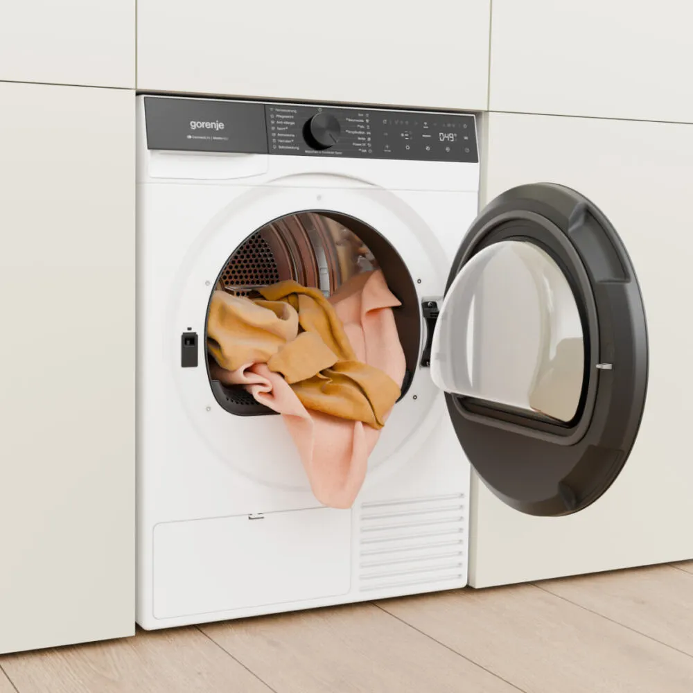 Gorenje G600 D5G68C kurutucu Solo Önden yüklemeli 8 kg Beyaz Thumbnail 3