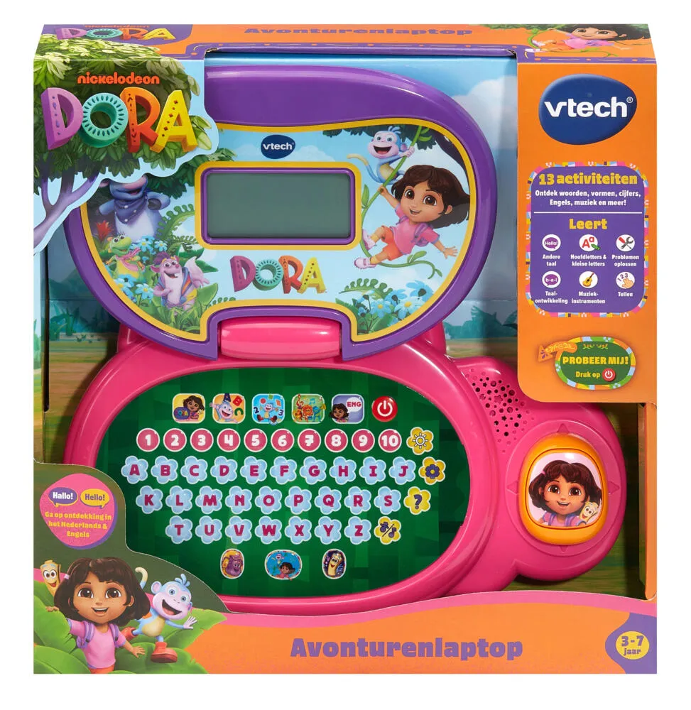 VTech Dora Avonturenlaptop 80-580423 Thumbnail 14