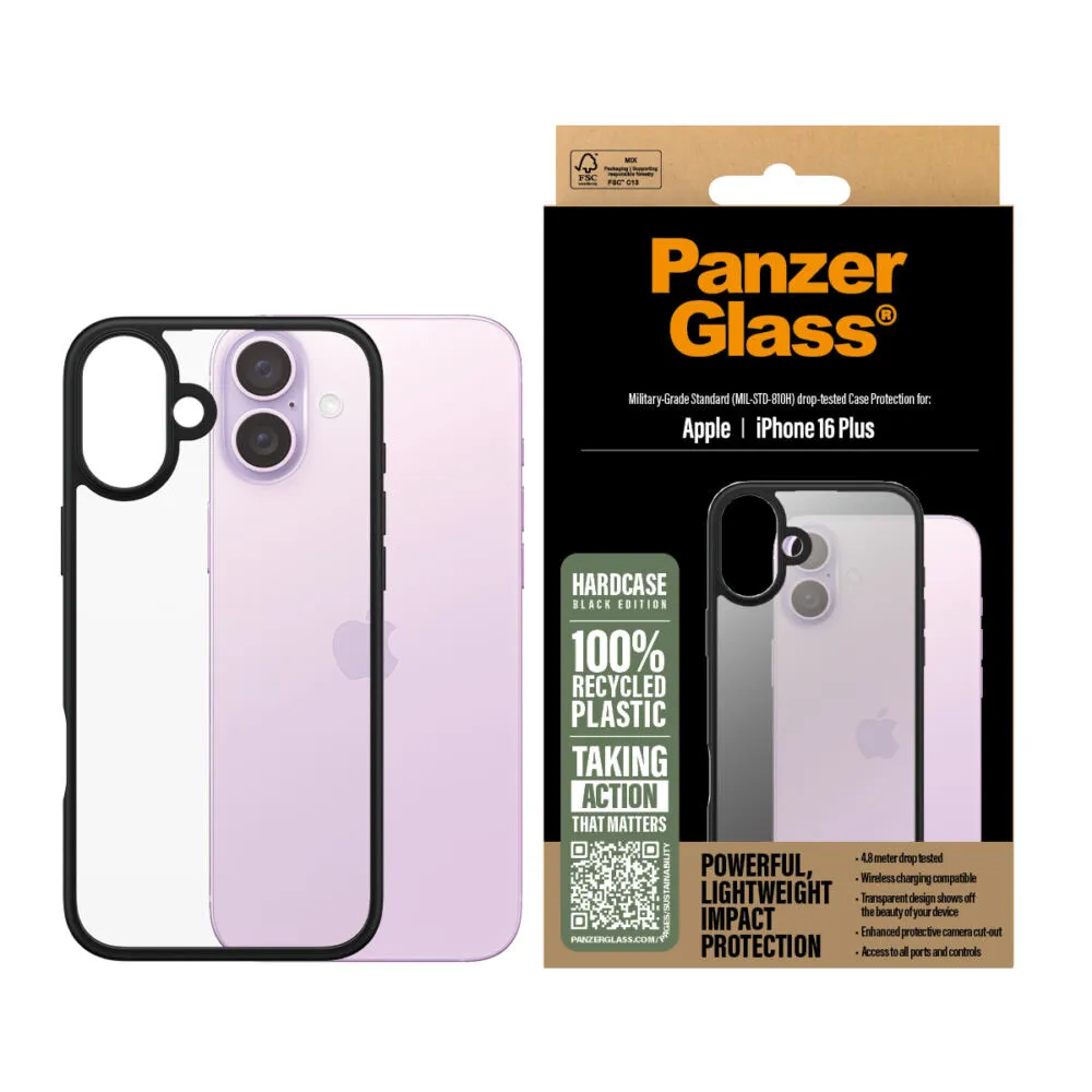 PanzerGlass® HardCase Transparent iPhone 16 Plus 1297 Thumbnail 2