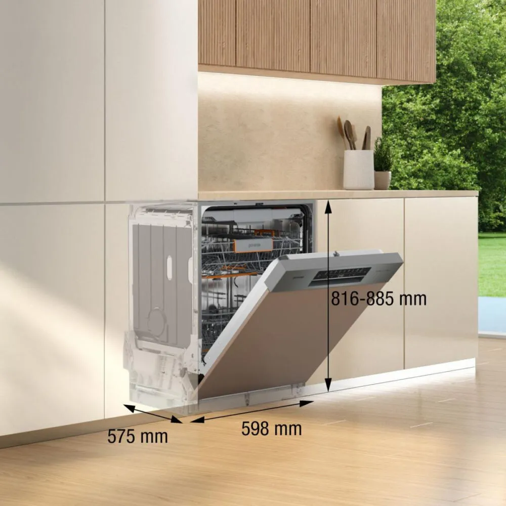 Gorenje GI673C90X 20015389 16 Kişilik 7 Programlı Ankastre Bulaşık Makinesi Thumbnail 1