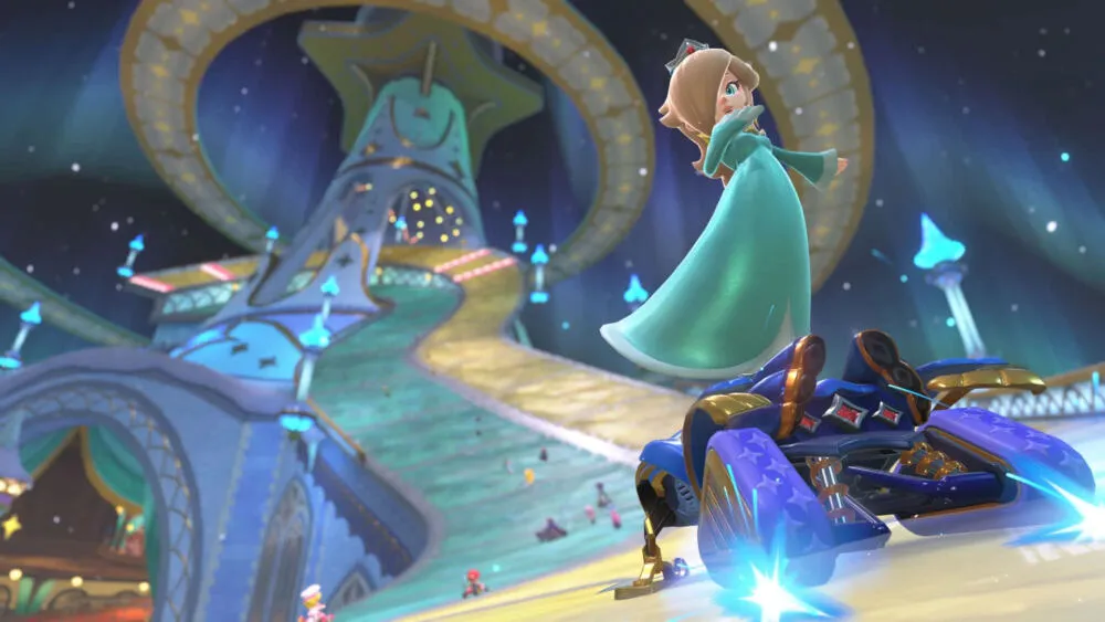 Nintendo Mario Kart World standart Almanca, Flemenkçe, İngilizce, Fransızca, İtalyan, Japonca, Korece, Portekizce, Rusça Nintendo Switch 2 Thumbnail 3