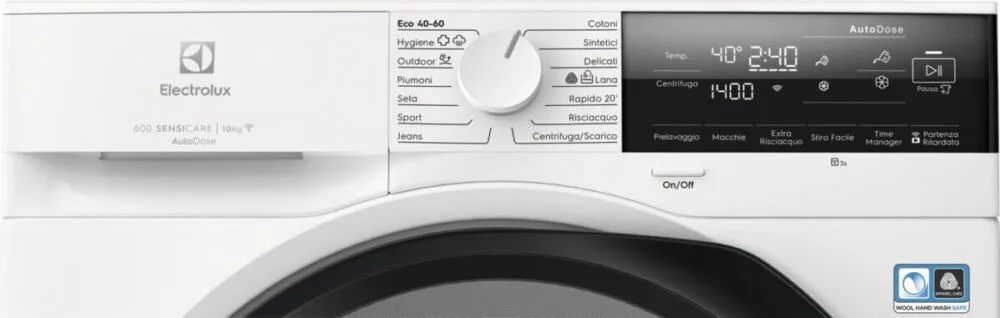 Electrolux EW6FM310GQ 914 932 118 10 kg 1400 Devir Çamaşır Makinesi Thumbnail 13