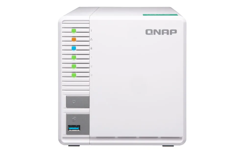 QNAP TS-328 NAS Masaüstü Realtek RTD1296 2 GB DDR4 0 TB QNAP Turbo System Beyaz