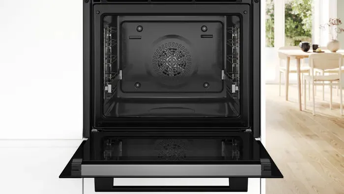 Bosch Serie 4 HBG3720B3 71 l 3600 W Siyah Thumbnail 2