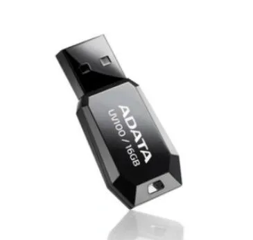 ADATA AUV100-16G-RPK USB flash sürücü 16 GB A tipi USB 2.0 Siyah USB Bellek